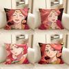 1pc Gyokuyou Anime Characters Pillow Case Fashion Square Pillowcase Bedroom Sofa Room Ins Decoration Leisure