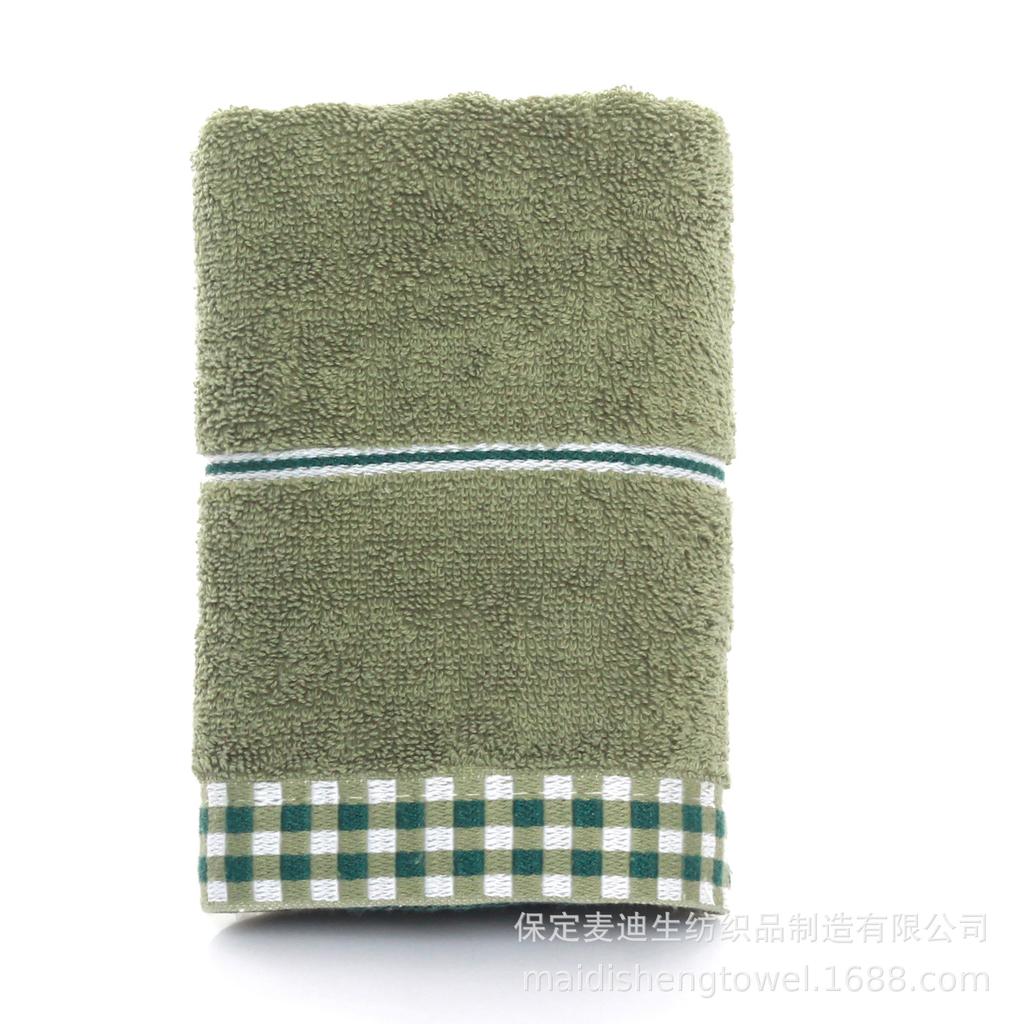 Pure Cotton Towel, Face Wash Thickened Absorbent Household Dry Hair Towel, Adult Male and Female Students Take a Shower and Wipe Their Faces Soft