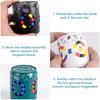 Magiczna Fasola Puszka Kostka Puzzle, Magiczna Kostka I Fidget Spinner, Obrotowa Zabawka Fidget Cube