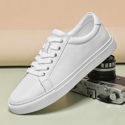 Fashion Genuine Leather Men's Casual Shoes Breathable Sneakers Fashion Designer Walking Footwear Male Running Vulcanize Shoes Trainers