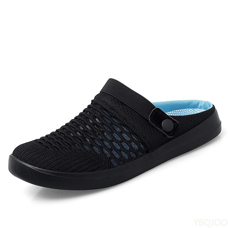 Comfortable Mesh Garden Shoes For Men 2026 New Summer AntiSlip Lightweight Slippers Men Clogs Sandalias Hombre Man Beach Sandals