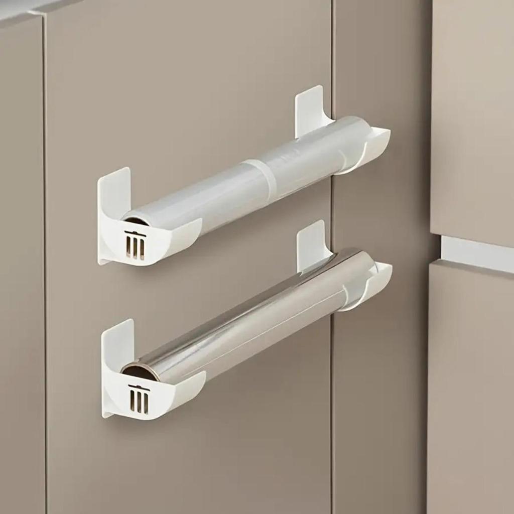 Kitchen Garbage Bag Rack, Multifunctional Door Hanging Storage Tool, Very Suitable for Kitchen Paper Rolls, Garbage Bags, Etc
