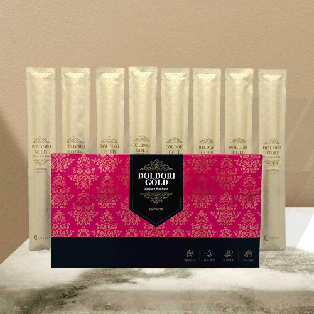 Doldori Gold Moisture Roll Mask Pack   27g Each   8 Pieces NONE
