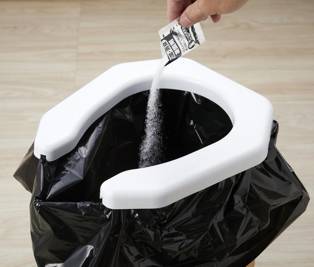 Assembly Type Portable Toilet 10 Times Disaster Prevention Toilet Disaster Earthquake Assembly Toilet Asahi Denki Kasei Smile Kids