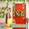 Artificial Easter Vine Garland with Colorful Eggs and Carrots Spring Home Decor for Mantel Door and Table Centerpiece