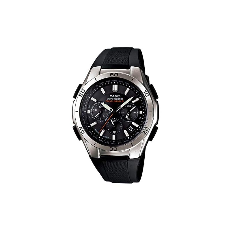 [CASIO] WAVE CEPTOR Wristwatch [Domestic Genuine Product] Radio-Controlled Solar WVQ-M410-1AJF Men's Black