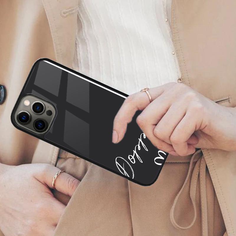 

Personalised Name Rubber Magnetic Phone Case For APPLE iPhone 17 Air 16 14 13 12 Pro Max 15 Plus Wireless Charge MagSafe Cover iPhone 14