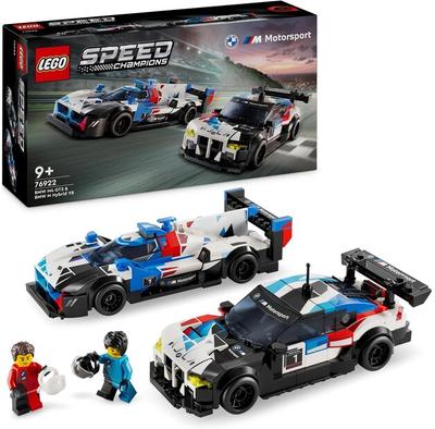 LEGO Speed Champions 76922 Carros de corrida BMW M4 GT3 e BMW M Hybrid V8