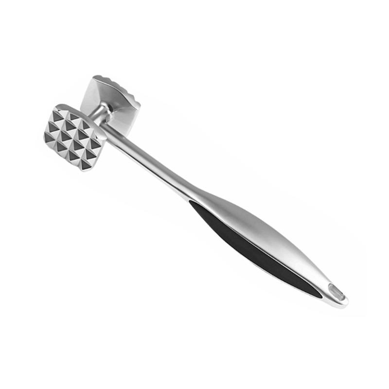 Practical Kitchen Meat Tenderizer Kitchen Meat Tool Zinc Alloy Texture Meat Hammer Perfect for Culinarys Enthusiasts