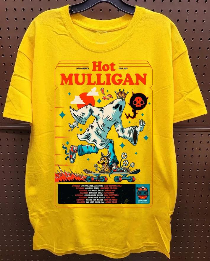 Hot Mulligan Latin America 2025 Tour Gift For Fan All Size S to 5XL QT825 Unisex T-Shirt XL