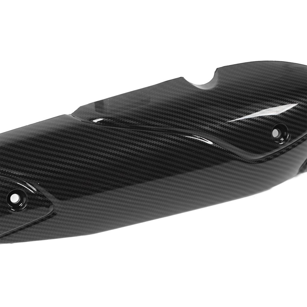 Motorcycle Exhaust Pipe Cover Carbon Fiber Pattern Exhaust Pipe Heat Shield for NMAX 125 155 2020 to 2024