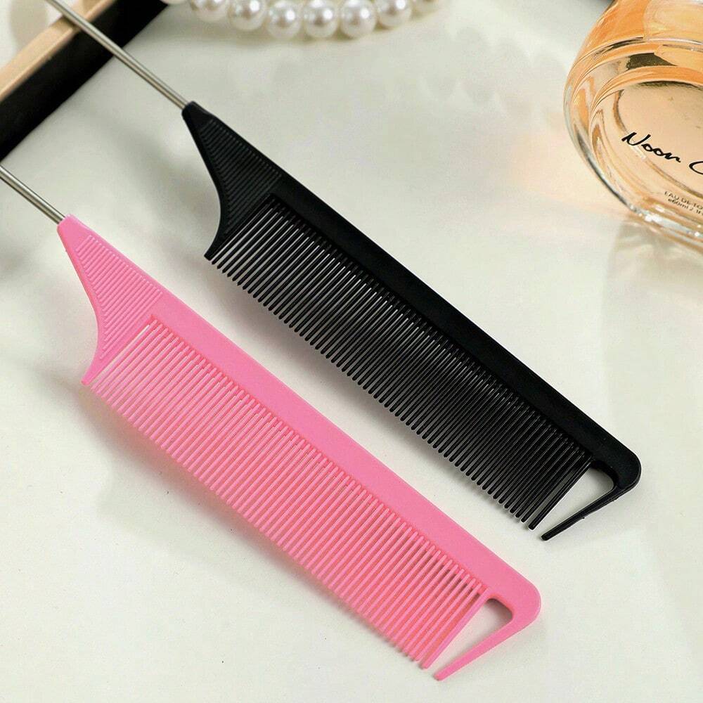 1pc Hair Coloring Tinting Pointed Tail Comb, Hair Brush, Comb, Hair Tools, Hair Products And Accessories For Barber Salon Beauty Travel Essentials