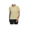 Adidas Run It Tee Round Neck Quick-Dry Comfortable Solid Color Short Sleeve Regular T-Shirt Women Tops Yellow HL1457