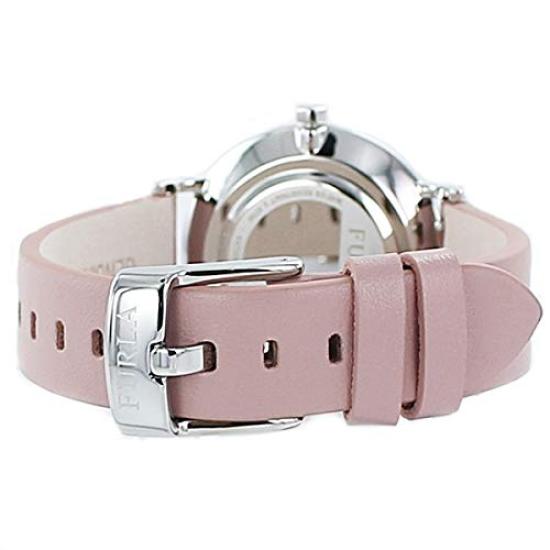 Giada Sparkle Glitter Pink Natural Leather Leather R4251122502 Watch [Furla] Women's Lamé [Item]