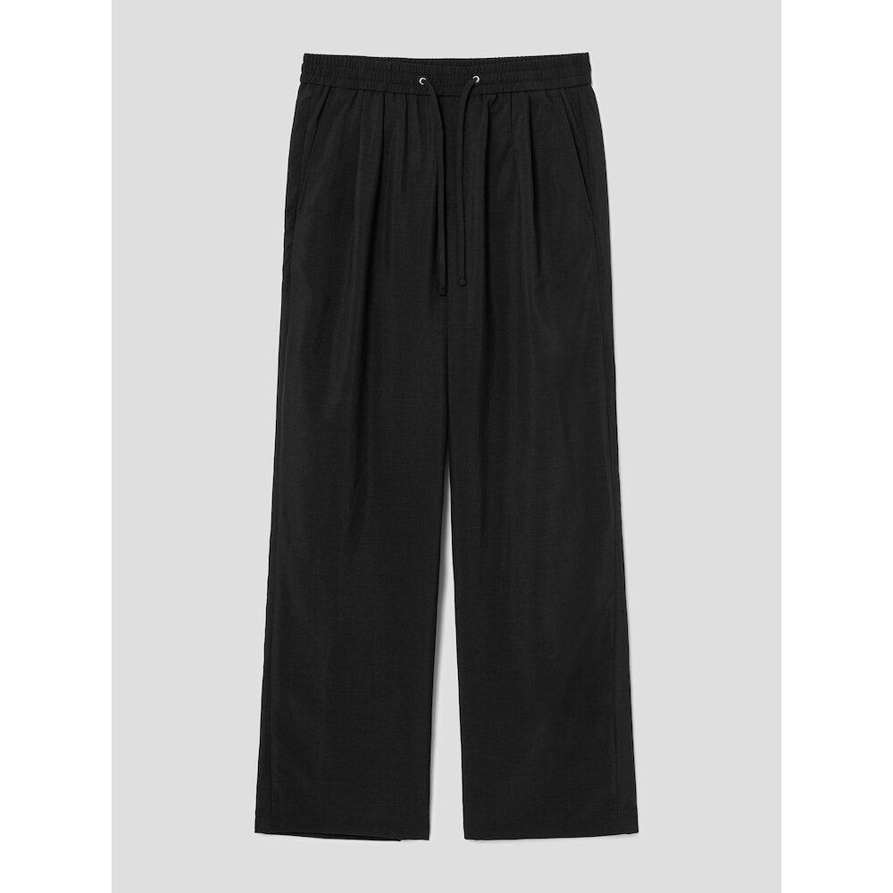 8SECONDS Lecture Wide Banding Slacks Black (424721Ly75)