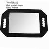 1pcs Professional Square Wall-Mounted Salon Mirror with Shockproof Foam Back - For Hairdressing & Makeup