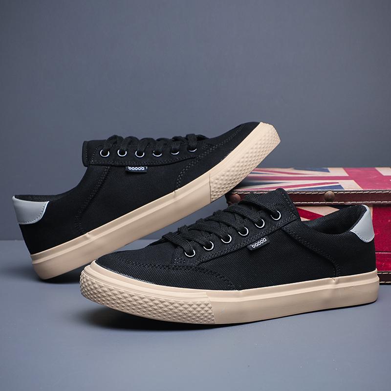 Mode Neue Mode Sneaker Herren Komfort Leichtgewicht Freizeitschuhe Outdoor Freizeitspaziergang Herren Vulkanisierte Flats Herren Canvas Schuhe BD24076