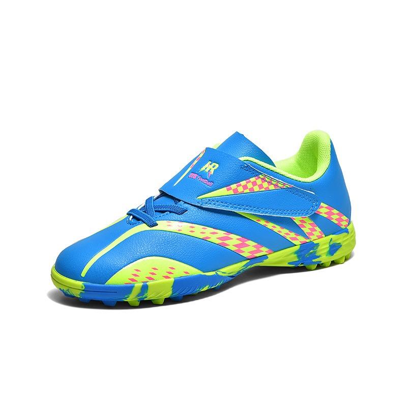 New boys and girls breathable and comfortable sports and leisure broken nails football shoes grass students young children
