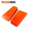 14cm Plastic Tree Felling Wedge Spiked Wedge for Safe Tree Cutting Wood Cutting Tool Chain Saw Partner