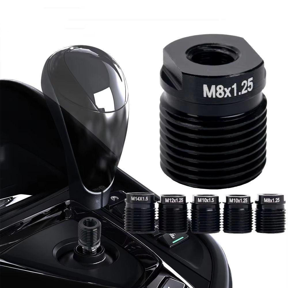 Aluminum Material Shift Knob Adapter Inside Thread Transmission Knob Adapter Thread Adapter