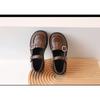Fashion Retro Girls Small Leather Shoes Spring and Autumn New Children's Shoes Little Girl Princess Shoes Soft-soled Casual Shoes