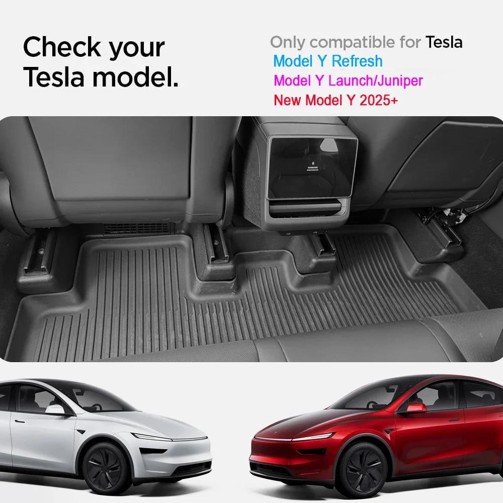 For Tesla Model Y Juniper 2025 2056 Under Seat Corner Guard Seat Slide Rail Protector Cover Anti-Kick Decor Flocking Accessories