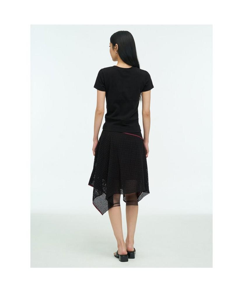 Anggae Parallel T-Shirt Black