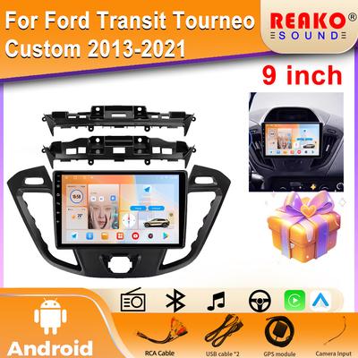 Android 13 Für Ford Transit Tourneo Custom 2013-2021 Autoradio 4G GPS BT Carplay Multimediasystem Navigation Stereo Universal Touchscreen