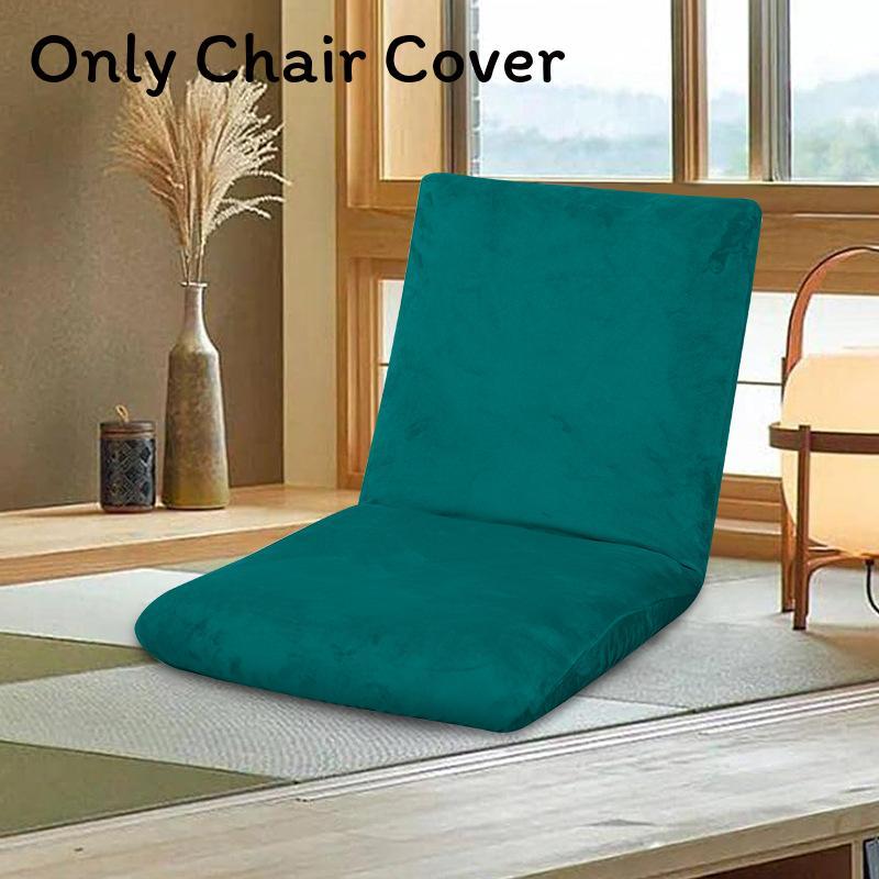 Polyester Tatami Floor Chair Cover With Elastic Fit For Modern Home Decor