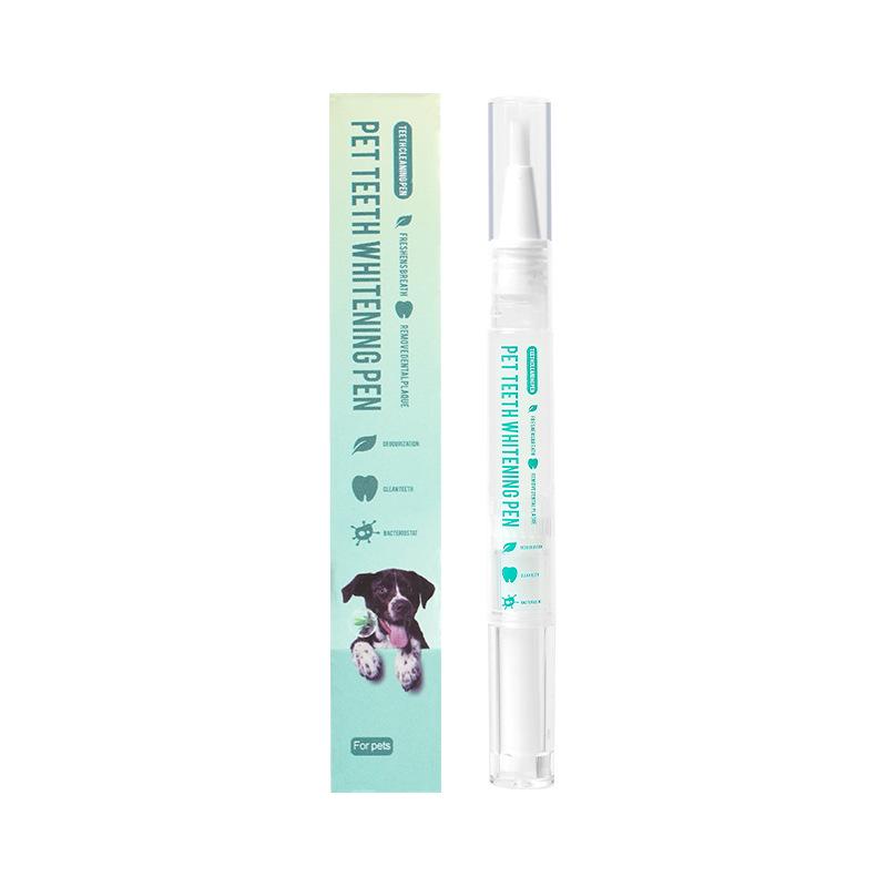 Pet Oral Care: Cat & Dog Tartar Cleaning Gel Pen & Toothbrush
