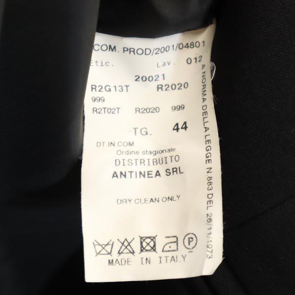 Emporio Armani Made in Italy wool tailored jacket 44 black Women Used