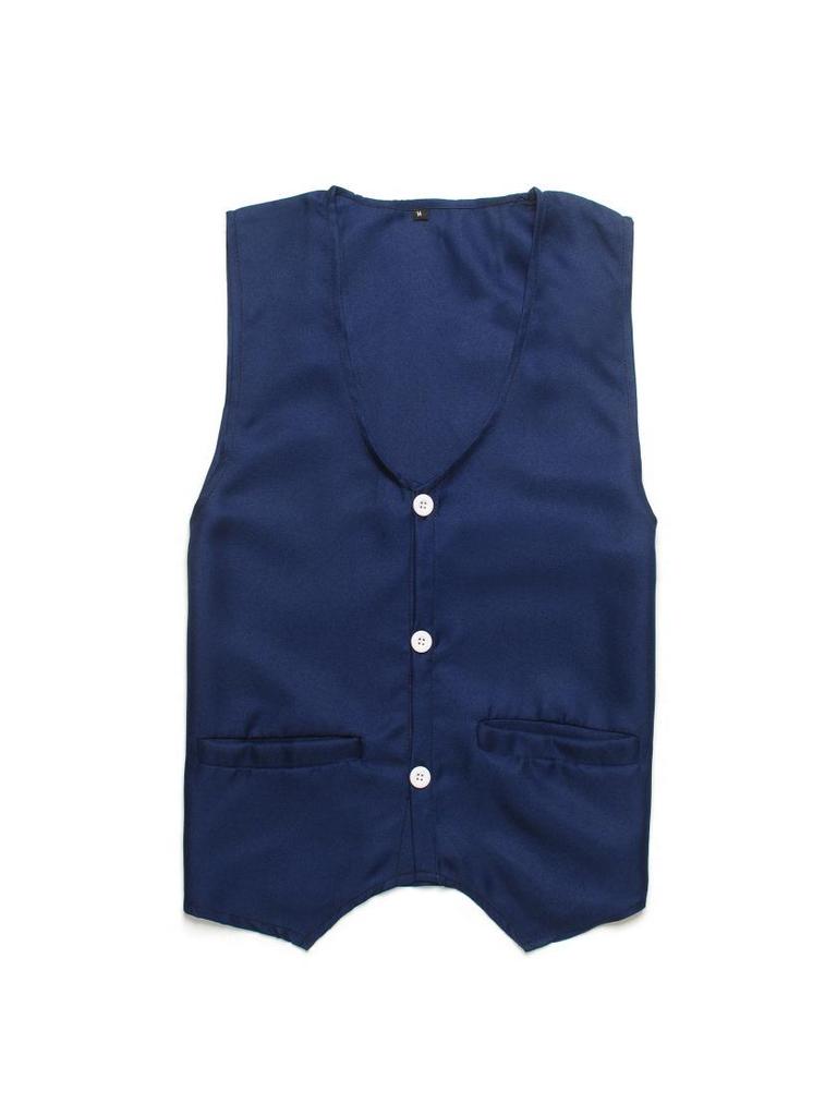 Custom Polyester Cotton Sleeveless Volunteer Vest - Workwear & Promotional Shirt