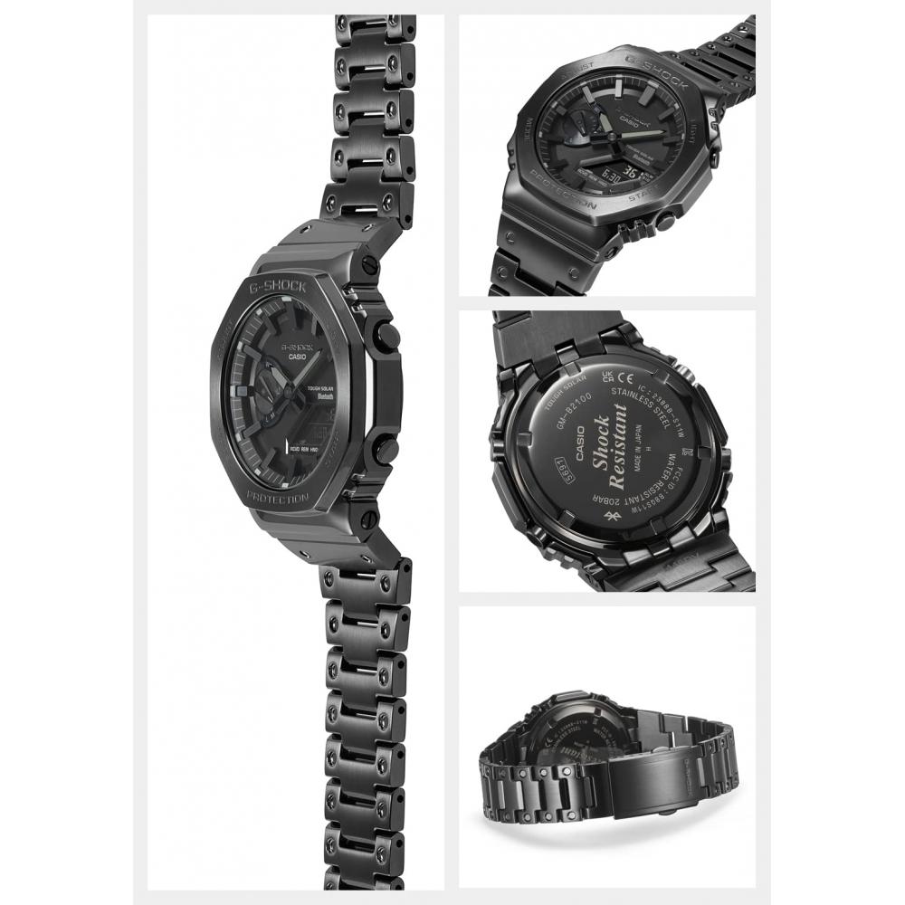 [Casio] G-Shock Watch Full Metal Solar GM-B2100BD-1AJF Men's Black with Bluetooth