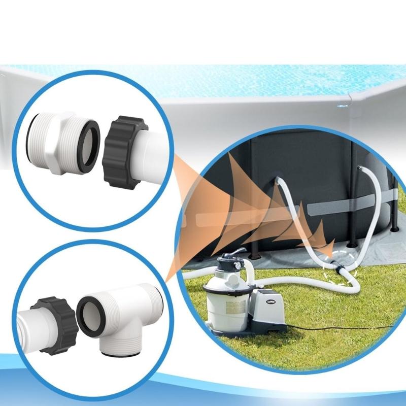 Pool Hose and Pump for Efficient Water Circulation Swimming Pool Maintenance Accessories Saltwater System Connector