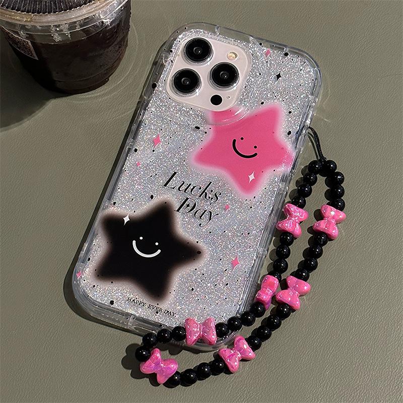 

Чехол Zhitai Apple iPhone 16 с блестками для женщин: Подходит для iPhone 15/13, Huawei 12/11 с дизайном Paper Phantom Shell iPhone 15