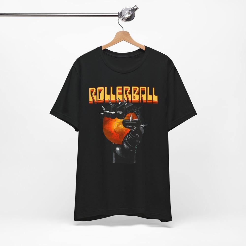 Rollerball T-shirt Fist Spiked Glove Classic Vintage Sci Fi Movie