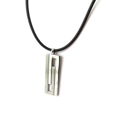 [N4006] - Herrenkette 'Peaceful' Stahl