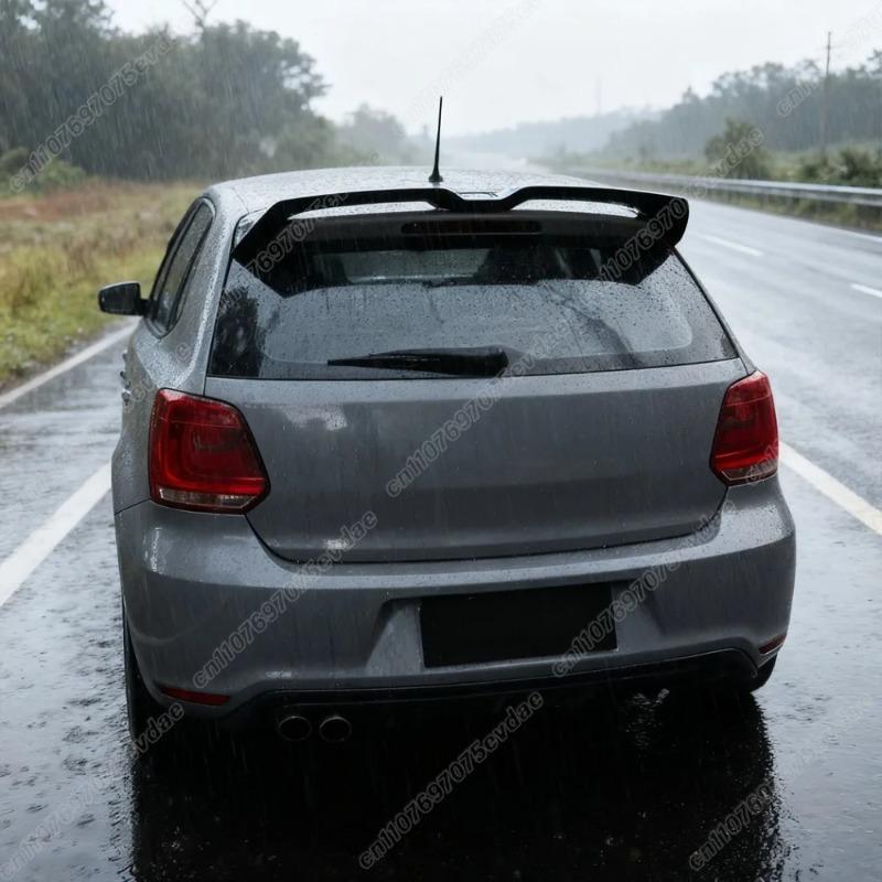 For VW Volkswagen Polo MK5 6R 6C 2009 2010 2011 2012 2013 2014 2015 2016 2017Oettinger Style Rear Trunk Wing Spoiler Car BodyKit