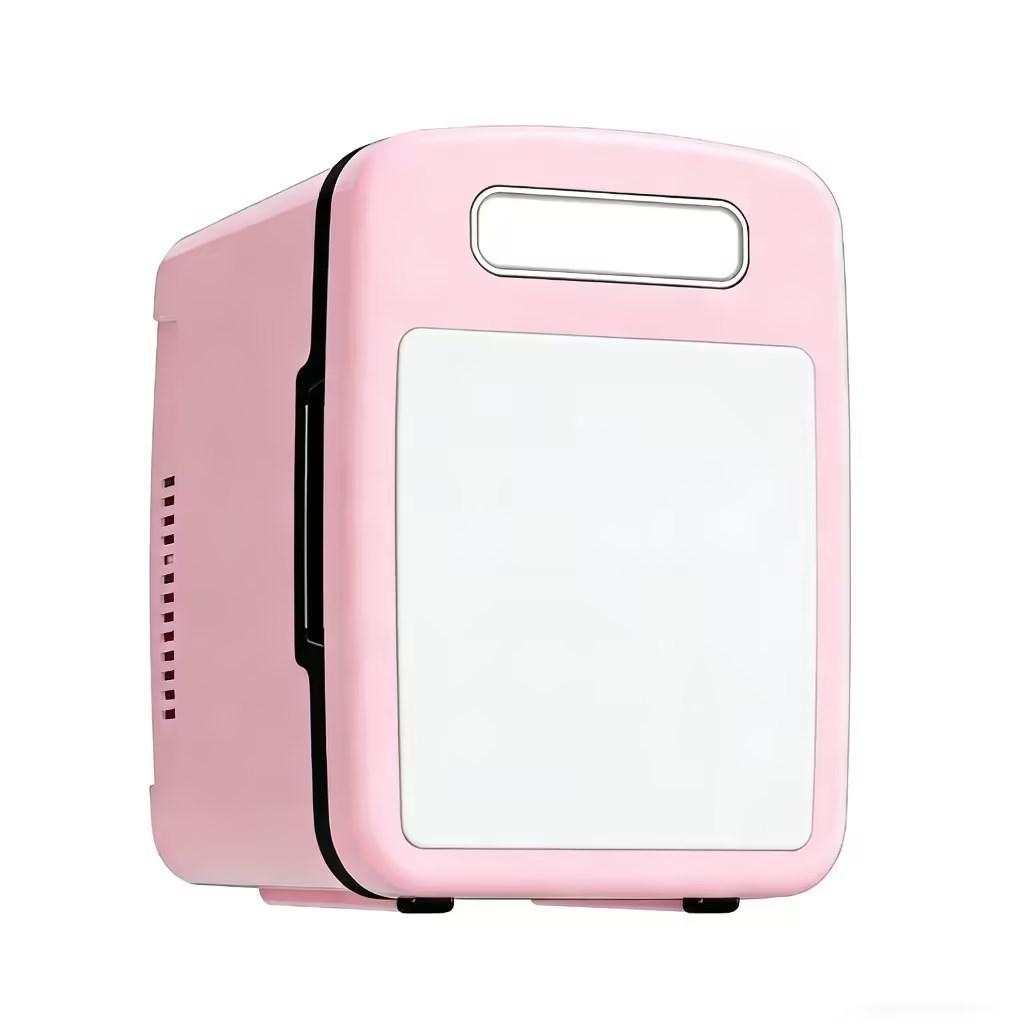 5L Portable Mini USB Car & Dorm Fridge Type-C + EU Plug розовый