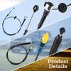 Automatic Transmission Gearshift Control Cable Reinforced Construction 12477640 For Multiple Vehicle Models
