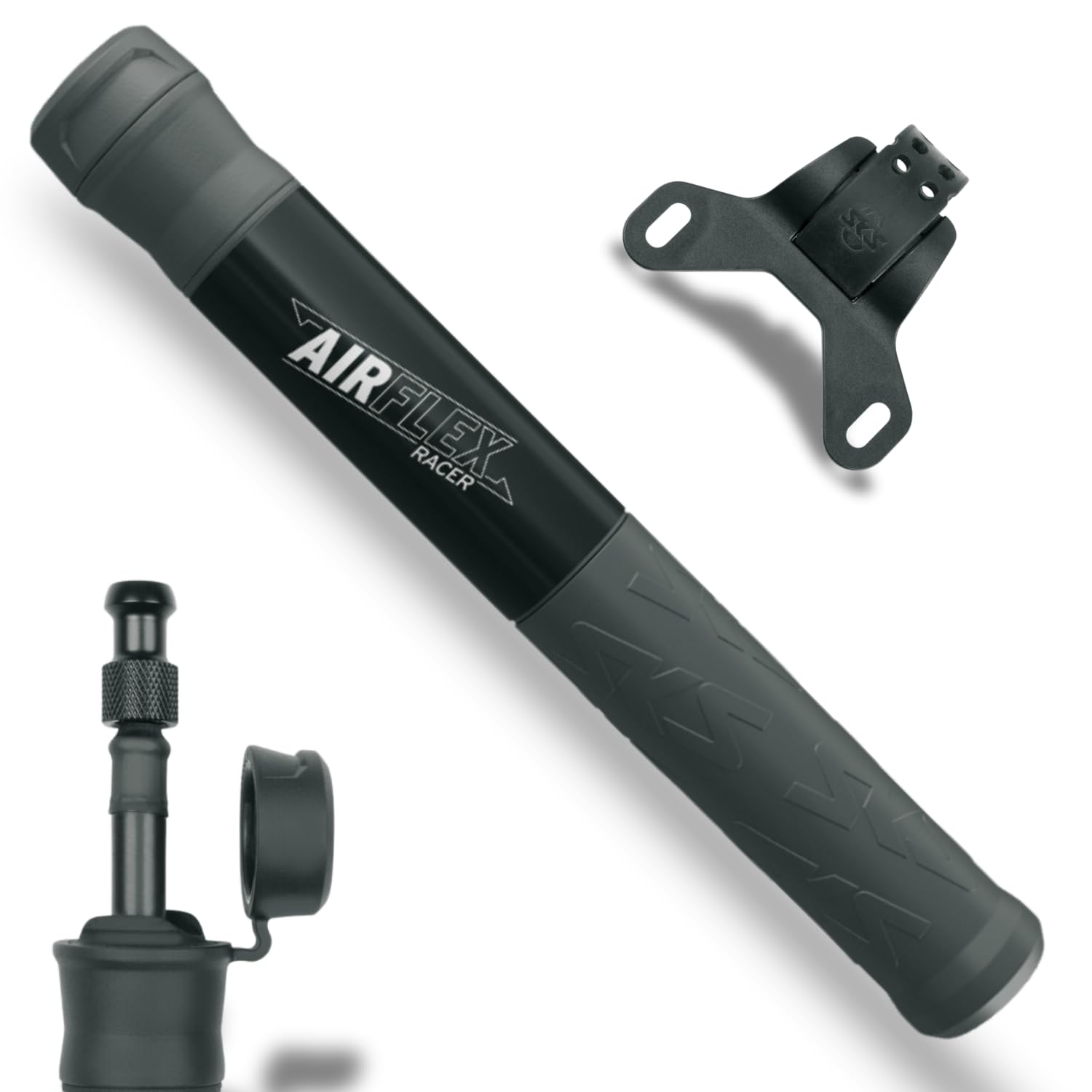

SKS Airflex Racer Black Compact Pump 11602 196mm [Genuine] чёрный