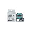 King Jim [Genuine] Tepra PRO Tape Cartridge, Easily Removable Label, 18mm White Label/Black Text, 8m Length, SS18KE