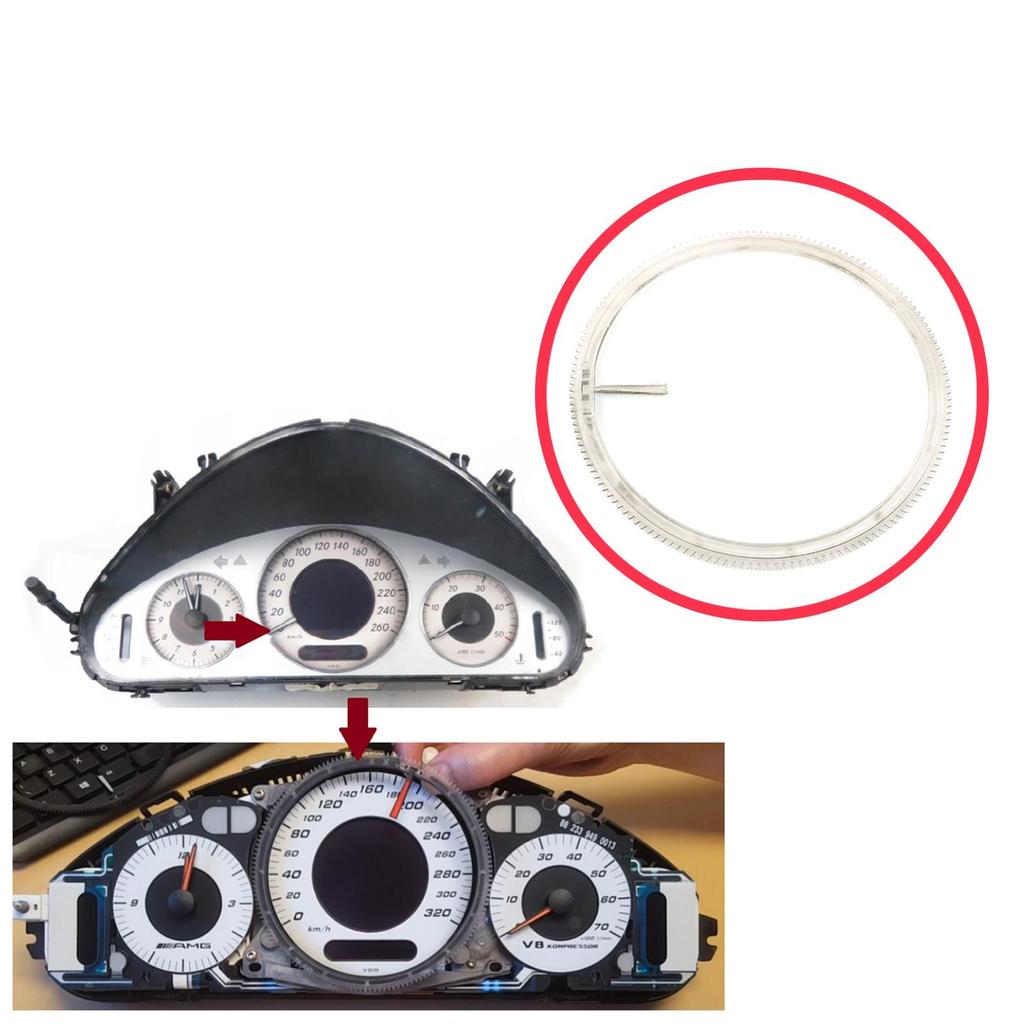 BDP218 Speedometer Odometer VDO Pointer Repair Gear Ring for Mercedes C W203 E W211 CLK W209 C209 A209 CLS W219 C219 2115403611