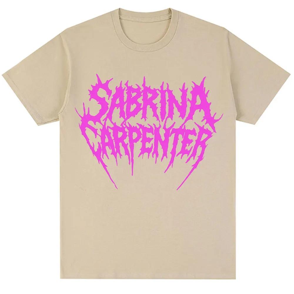 

Unisex Women Vintage Fashion High Quality Tshirt Singer Sabrina Carpenter Music Y2k T Shirt Oversized Cotton Pink Logo Tees Gifts 4XL