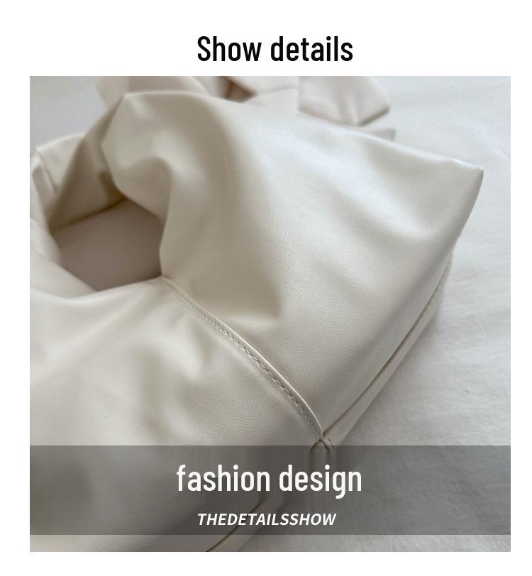 2024 Trendy Pleated Cloud Bag - Large Capacity Casual Handheld or Shoulder Bag