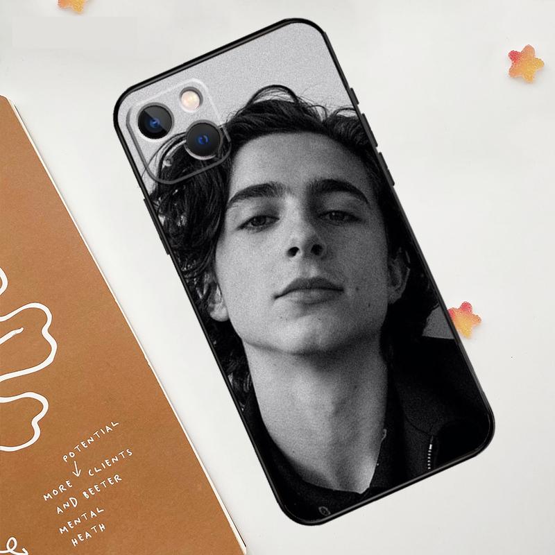 

Timothee Chalamet Actor Case For iPhone 17 Pro Max 17 Air 16 15 14 13 12 11 Pro Max Plus Mini 16e Funda Cover iPhone 12Pro MAX