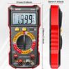 AC/DC Voltage Digital Multimeter 1999 Counts Smart Voltmeter Capacitor Testers  Professional Use