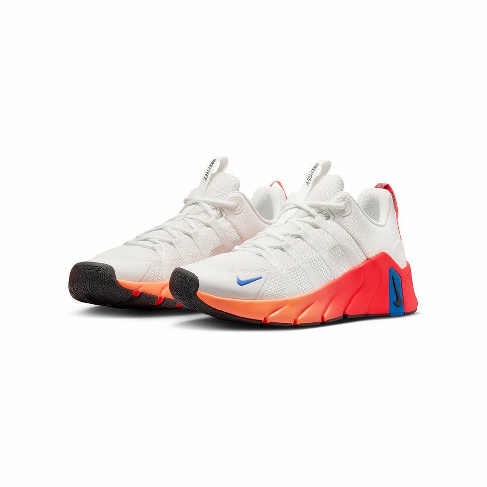 Nike Baskets Homme Free Metcon 7 Summit White Crimson Orange Pulse Bright-Crimson Anthracite II7405-102