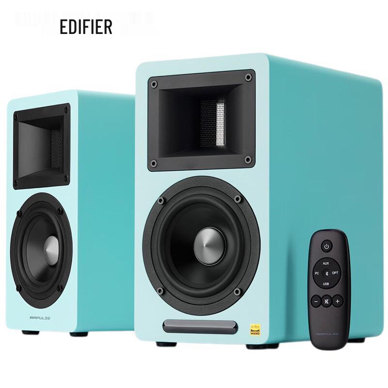 

EDIFIER AIRPULSE A80 Bluetooth Поличкові колонки Штепсель CN (адаптер в комплекті)