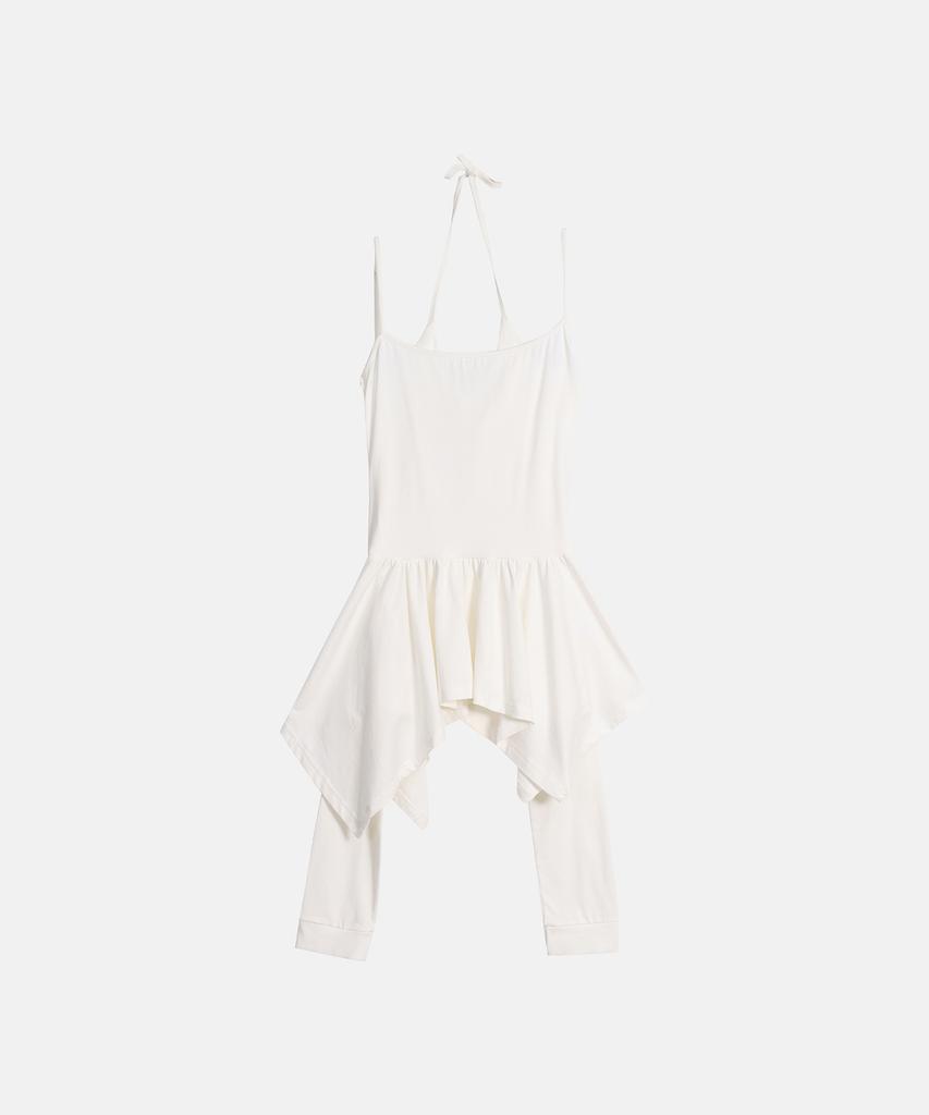 Aesimeteuli Double Layer Tie Ops / Ivory